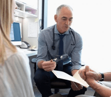 تلقي التشخيص لحالتك